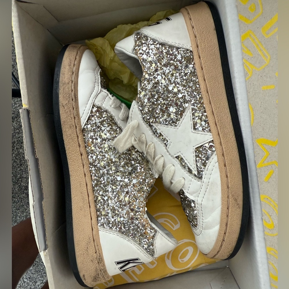 Golden Goose Glitter Star Sneakers